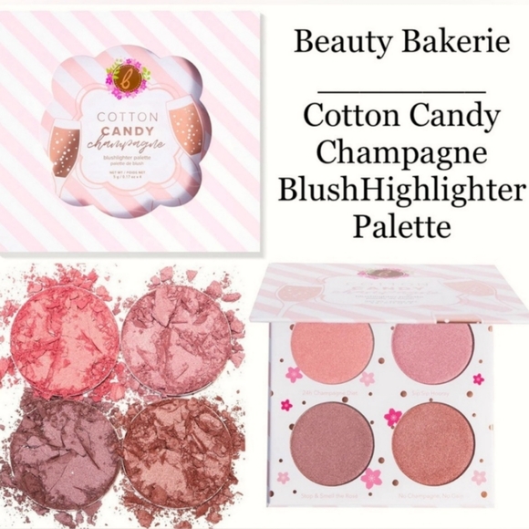 Beauty Bakerie Cotton Candy Champagne Blushlighter Palette - Picture 1 of 6